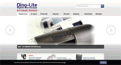 Desktop Screenshot of dino-lite.hr