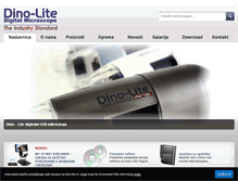 Tablet Screenshot of dino-lite.hr